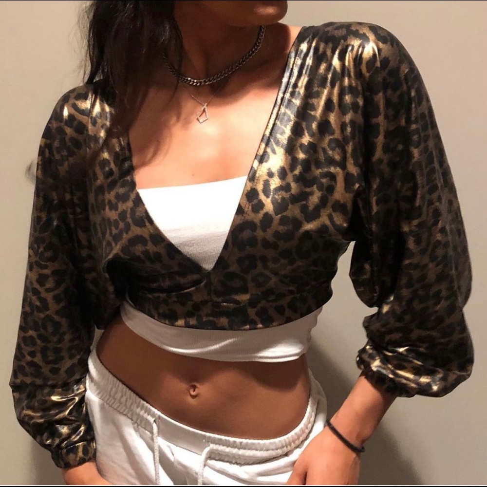 cheetah top
